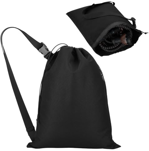 Cosmos Expandable Garden Hose Storage Bag Heavy Duty Water Hose Organizer Portable Extension Hose Holder Carrying Case with Drawstring Closure, Carry Bag Only (Hose Not Included)
