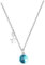 OATIPHO Halskette Perlenketten Schlüsselbeinketten mit Sternanhänger blaue Schale Geburtssteinkette für Perlenkette für Strass Halsschmuck Halsanhänger Blue