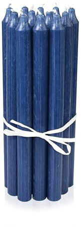 LUMELY dänische Premium Stabkerzen Lavendel, 12er Pack, Höhe 29cm, Ø 2,2cm, Brenndauer ca. 14 Stunden, zylindrische Leuchterkerzen, Deko Kerzen Set, Kerzen Skandinavisch