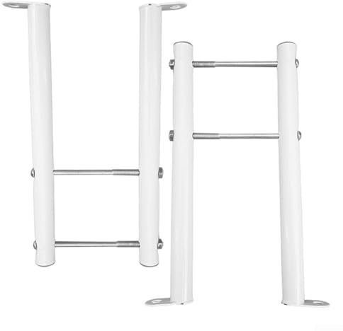 2 piedini per radiatore in ghisa, piedini tradizionali per riscaldamento centralizzato ed elettricità per sistemi di riscaldamento verticale in ghisa (30 cm)