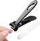 Archivo de clavos y cortajeradores, morteros de uñas para adultos,Kit de manicura de acero inoxidable Fingnail Clipper | Kit de preparación de uñas de archivos de uñas portátiles para viajes a domicil