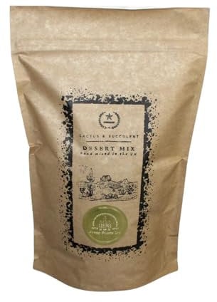 Premium Cactus & Succulent Soil Mix 1.5kg (1L)– Peat-Free, Fast-Draining with Perlite, Grit, Volcanic Rock & Mycorrhizae