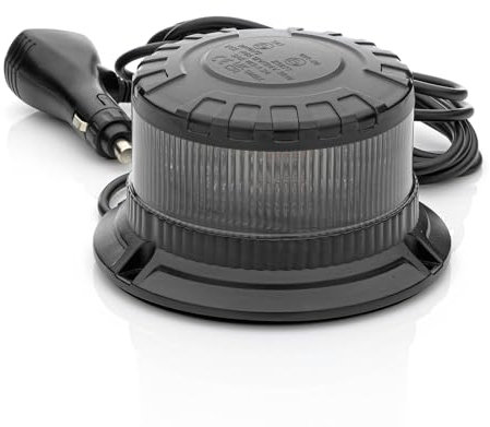 LED-MARTIN Nexto Dark Gyrophare – Pied ventouse magnétique – Câble de 3 m