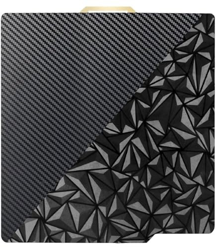 Placa de construcción para impresora 3D Bambu Lab X1 X1C X1E P1 P1S A1,accesorios para impresora 3D PET+PEO de doble textura 257x257 mm,lámina de plataforma cama caliente acero con resorte flexible