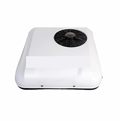 Condizionatore d'aria for auto a soffitto 12 / 24V Riscaldamento e raffreddamento for parcheggio montato in alto Macchina integrata,Ampia Compatibilità(12V Single cooling-01)