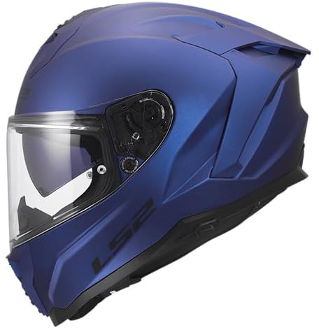 LS2, Integraler Motorradhelm CHALLENGER II SOLID Navy Blue, 3XL