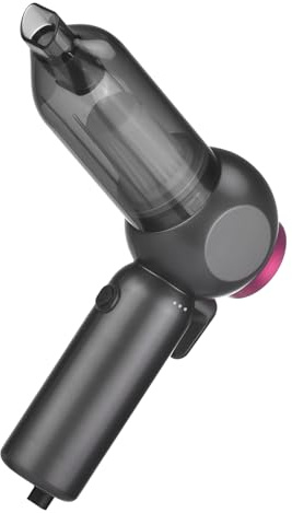 ERYUE Aspirateur de Voiture à Haute Aspiration, Dépoussiéreur d'air Portable 2 en 1 sans Fil pour Le Bureau à Domicile, avec Souffleur D'aspiration 8 CPS Double Usage pour Laver, Souffler, Aspirer,