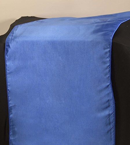 Taft Tischläufer – Geschirr – Hochzeit Deko Events – 48 Farben und passende Schärpen erhältlich königsblau