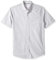 Amazon Essentials Men's Slim-Fit Short-Sleeve Pocket Oxford Shirt, Grey, L