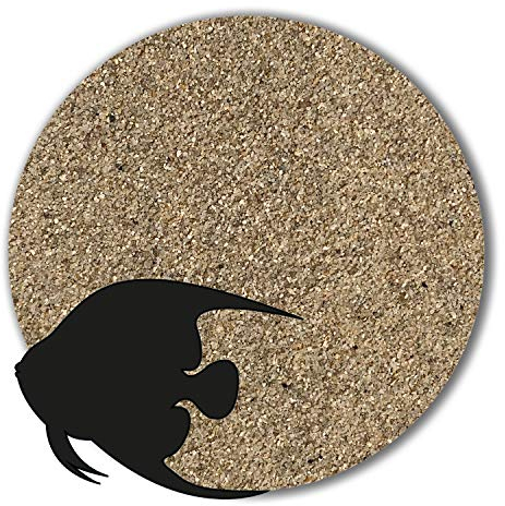 Anbobo Müller GmbH - Aquarium Sand/Aquarium Kies - 25 KG - 0,4-0,8mm - Natur - Deutsche Premiumqualität