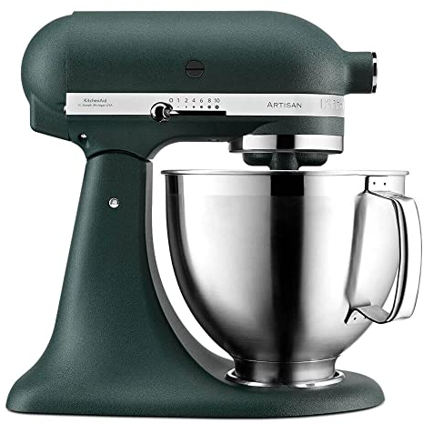 Kitchenaid 5KSM185PSEPP - Robot de cocina (acero inoxidable), color negro