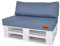 Mayaadi-Home Palettenkissen Indoor Outdoor MH-GD07 Jeans Hellblau 120x80x10cm