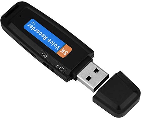LetCart Voice Recorder - U Disk Shaped Recorder USB 2.0 Digital Voice Recorder Flash Drive Mini Audio Recorder