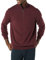 Amazon Essentials Maglione con Cerniera sul Collo in Cotone 100% Uomo, Bordeaux, M