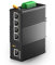 mokerlink 5 Ports Gigabit Ethernet Switch Industriel sur Rail DIN, Capacité de Commutation de 14 Gbit/s, Commutateur Réseau Non Géré Classé IP40 (-40 à 185°F), avec Alimentation