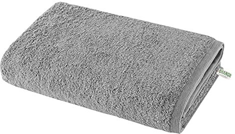 Shangrila Badetuch Premium Qualität »Montreal« BxL 70x140 cm Grau 500 g/m² 100% Bio Baumwolle Kuschelig Weich sehr saugfähig Made in Green, 2020103