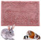 Oncpcare Langes Plüsch-Bett, Hase, Kaninchen, Meerschweinchen, Winter, warm, Hasen-Decke für Kaninchen, Meerschweinchen, Käfigeinlagen, waschbar, wiederverwendbar