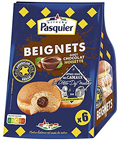Donuts – Schokoladengeschmack Haselnuss – x6 x 260 g