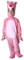 Ciao Pantera Rosa tuta peluche bambino costume travestimento originale Pink Panther (Taglia 5-7 anni)
