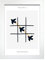 Nacnic Abstrakt Pop Art Poster Paz Tic TAC Toe Moderne künstlerische Illustrationen für die Innendekoration.