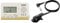 Korg - CA-2 Chromatic Digital Tuner for Stringed, Woodwind and Brass Instruments - White & CM-300 Clip-On Contact Microphone, Black