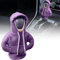 SXCCNW Auto Schaltknauf Abdeckung, Schaltknauf Abdeckung, Schaltknauf überzug Schaltknauf Hoodie Abdeckung Car Shifter Hoodie für Auto Schalthebel Dekoration 19 x 14 cm Dunkelviolettes