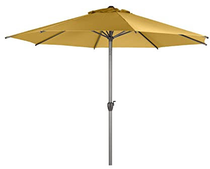 HESPERIDE Parasol 300 x 300 cm Loompa jaune décor jardin