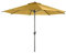 HESPERIDE Parasol 300 x 300 cm Loompa jaune décor jardin