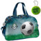 Goldkids - Sporttasche Kinder für Mädchen & Jungen - Umhängetasche mit Fußball Motiv - Schwimmtasche mit verstärktem Boden - Trainingstasche 40 cm x 25 cm x 15 cm