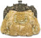CORIOS Vintage 1920s Abendtasche Damen Floral Clutch Tasche Handgemachte Perle Handtasche Klein Tasche Elegante Schultertasche Kette Umhängetasche für Hochzeit Bankett-Party Abschlussball Gold