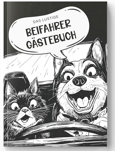 Sophies Kartenwelt Beifahrer Gästebuch - Das ultimative Buch für Beifahrer: Witzige Fragen, Bewertungen & Erinnerungen - Für Fahranfänger, Führerschein, 18. Geburtstag & Roadtrips