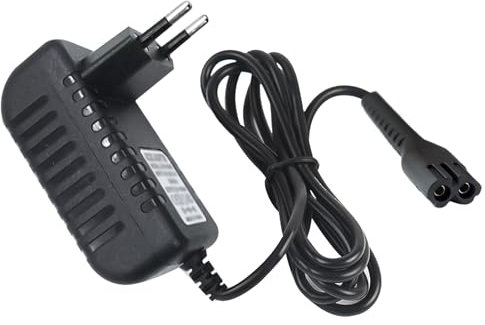4V 2A Ladegerät kompatibel mit WAHL Rasierer Cordless Magic Clip Cordless Senior Finale Shaver 5 Star 8164 8591 8148 8504, Ersatz Ladekabel Netzadapter Trimmer, Stromversorgung Überlastschutz Zubehör