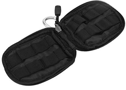 TOPINCN Sac de Rangement en Néoprène pour Huiles Essentielles, Organisateur Durable pour Voyage et Usage Domestique – Support Léger Compact Rouge à 16 Emplacements pour Bouteilles de 2 ML avec