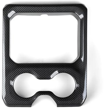 Btnuahq Auto Innenraum Trim Für Dodge Für RAM 1500 2500 3500 2019-2026 Auto Center Konsole Wasser Tasse Halter Panel Innen Aufkleber Interieur Zubehör