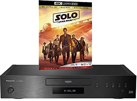 Panasonic DP-UB9000 MULTIREGION for DVD Blu-ray Player Bundle with Solo - A Star Wars Story Ultra HD 4K Blu-ray Disc