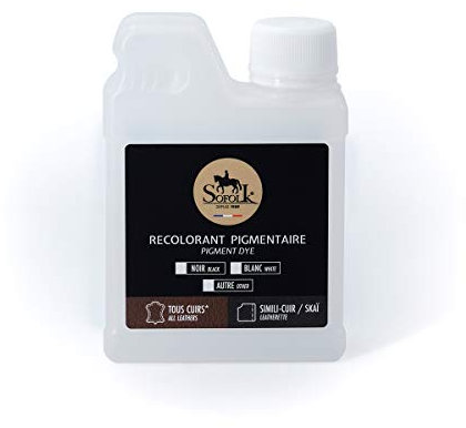 SOFOLK Pittura per Pelle/Similpelle/Ecopelle/vinyle : Auto, Volante, Divano, Poltrona, Scarpe, Giacche (Blu Scuro - 5011, 250ML)
