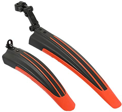 Schutzbleche Mountainbike Fahrrad Schutzblech MTB Schutzblech Mountainbike Schutzblech Fahrrad Spritzschutz Schutzblech Fahrrad KotflüGel Fahrrad orange,Freesize