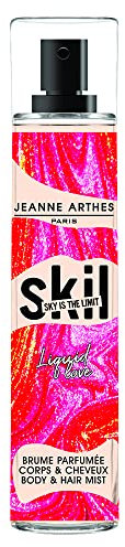 SKIL - Brume Parfumée Femme Liquid Love - Collection Toxic Love - Parfum Rose Coco - Flacon Vaporisateur 250 ml - Fabriqué en France à Grasse