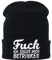 EXPRESS-STICKEREI Warme Wintermütze mit Spruch Fu** ich sollte Mich betrinken - Strickmütze - Lustige Strickmütze - Beanie für Damen und Herren - Unisex Wollmütze - Haube mit Spruch Heavy Metal