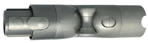 vhbw Gelenkadapter kompatibel mit Dyson V11 Absolute (2019), V11 Absolute Extra, V11 Absolute Extra + Staubsauger - grau/rot
