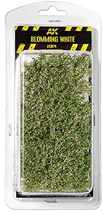 AK Interactive AK8174 Blomming White Shrubberies 1:35 / 75MM / 90MM