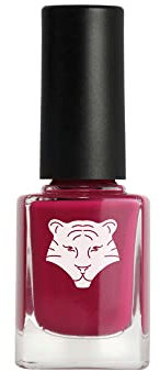 Vernis à Ongles Vegan & Naturel - Couleur Rouge Framboise 222 Be Your Hero - Ingrédients Naturels & Bio-sourcés - Brillance Longue Durée - ALL TIGERS