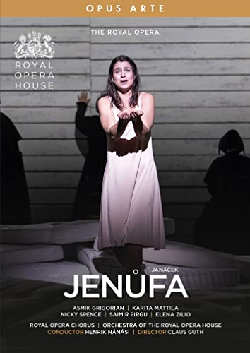 Janacek: Jenufa [Asmik Grigorian; Elena Zilio; Nicky Spence; Royal Opera House; Henrik Nánási] [Opus Arte: OA1351D] [DVD] [2022] [NTSC]