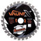 Vaunt X 136mm x 20mm 30T TCT Circular Thin Kerf Saw Blade for Metal Cutting with 10mm Reduction Ring