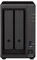 Synology DS723+ Discstation NAS a 2 bay (AMD Ryzen™ 4 thread R1600 dual-core 2 GB Ram 2 porte LAN RJ-45 1GbE), pacchetto da 12 TB con 2 dischi rigidi NAS Seagate IronWolf da 6TB