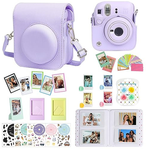 CAIYOULE Fujifilm Instax Mini 12 - Kit de Accesorios, Purple, Moderno