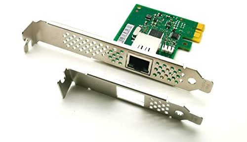 1.25Gb PCIe x1 Converged Ethernet Network Card, Single Copper RJ45 Port LAN Card Gigabit NIC with Intel I210-AT Chipset Server Support Windows Server/Windows/Linux/Vmware ESXI…