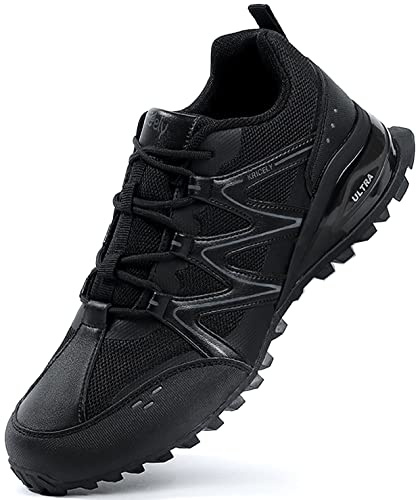 Kricely Traillaufschuhe Herren Laufschuhe Straßenlaufschuhe Sneaker Leicht Wanderschuhe Fitnessschuhe Trekkingschuhe