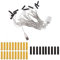 Angelluck AAA Battery Eliminator 4.5V and 3V, Transformer Accessory For Electronic Candles Electric Toys and Lights (10)