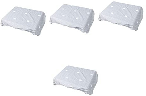 Alipis 4 Stück Blatt Krippen Für Babys Krippe Bedeckt Mädchen Bettwäsche Krippe Für Baby Bewachen Reisebett Für Baby Kinderbett Baby Reisebett Babybett Stoff Kleinkind Junge Bettdecke